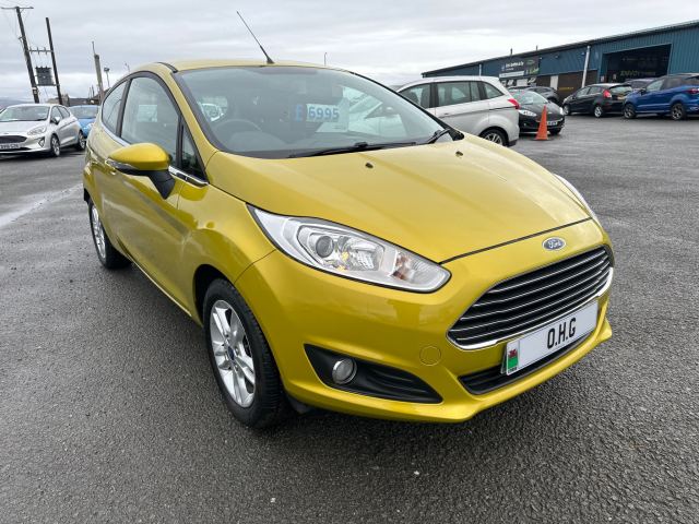 2014 (14) Ford Fiesta 1.0 Zetec Hatchback 3dr Petrol Manual Euro 5 (s/s) (80 ps)