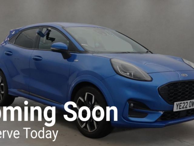 2022 (22) Ford Puma ST-Line X 5 Door 1.0L EcoBoost 125PS mHEV 6 Speed Manual (M13095)