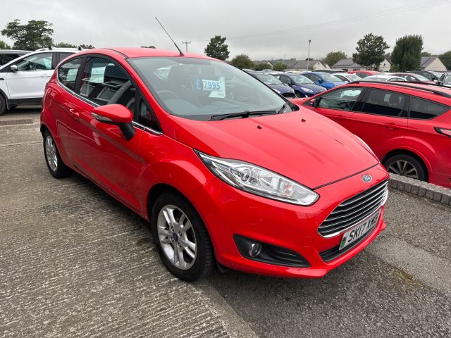 2017 (17) Ford Fiesta 1.25 Zetec Hatchback 3dr Petrol Manual Euro 6 (82 ps) (M13146)